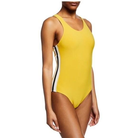 NORMA KAMALI Mio One-Piece Racer Bodysuit XS
Like New - Picture 1 of 11